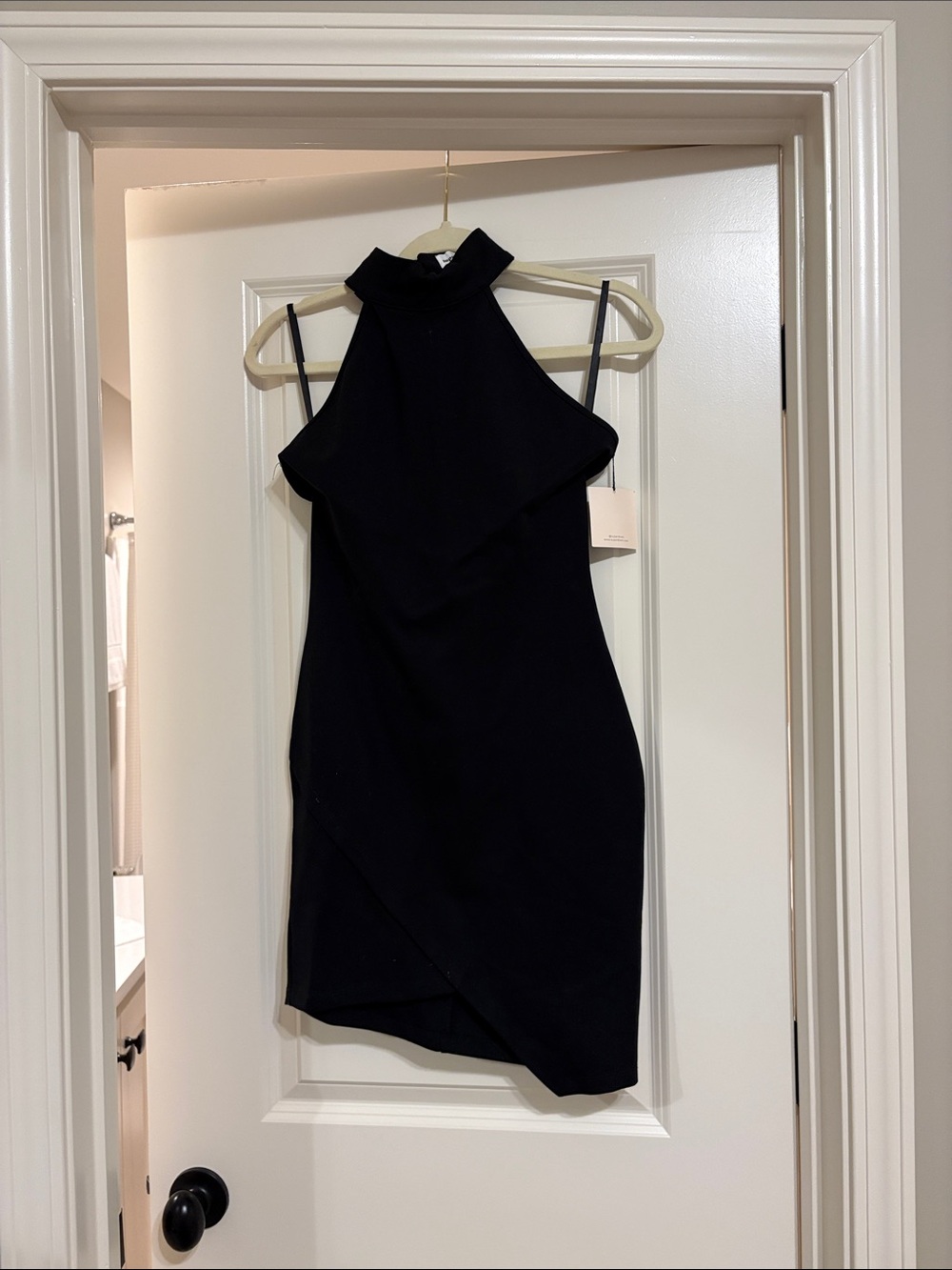 Superdown asymmetrical mini dress
